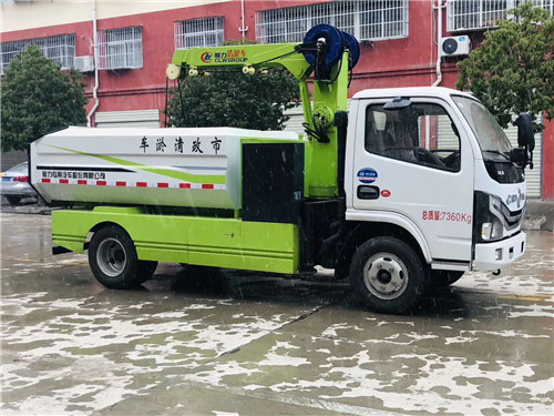 北京市能上牌的，國(guó)六東風(fēng)多利卡D6清淤車(chē)圖片參數(shù)介紹