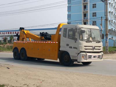 國五東風后八輪清障車 