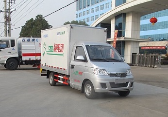 程力威牌純電動(dòng)廂式運(yùn)輸車 