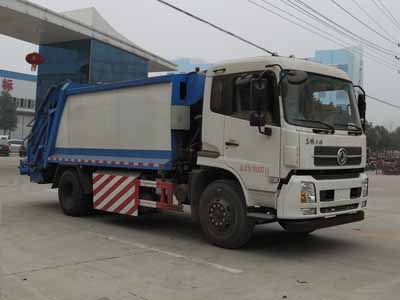 國五東風天然氣壓縮式垃圾車